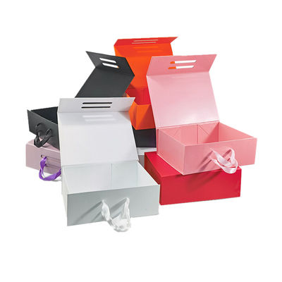 품질  Custom Logo Printed Foldable Garment Paper Clothing Packaging Box Handmade Magnetic Closure Foldable Gift Boxes 공장